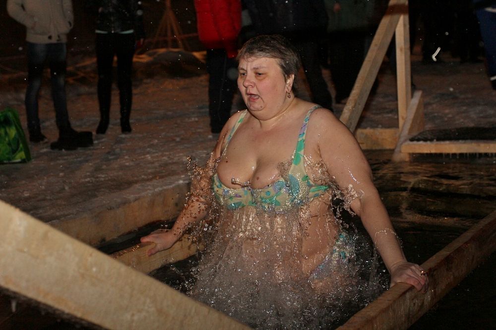 Крещенские купания.автозавод.7