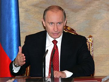 Путин рубит