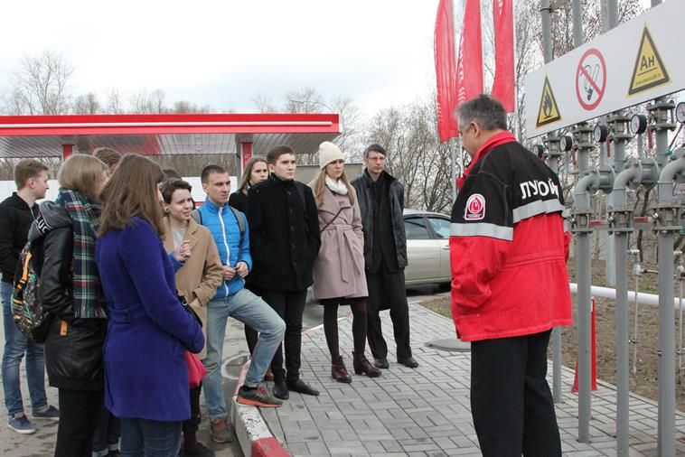 Студенты ННГУ посетили объекты компании «Лукойл-Волганефтепродукт»