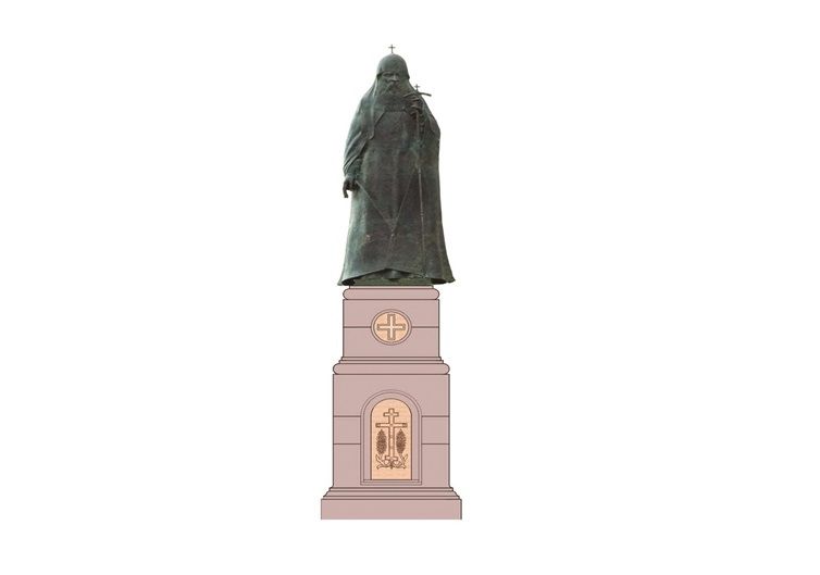 Памятник Сергию 2