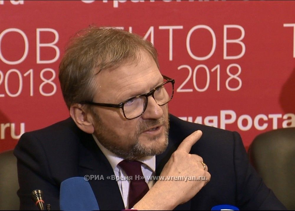 Борис Титов пресс-конференция