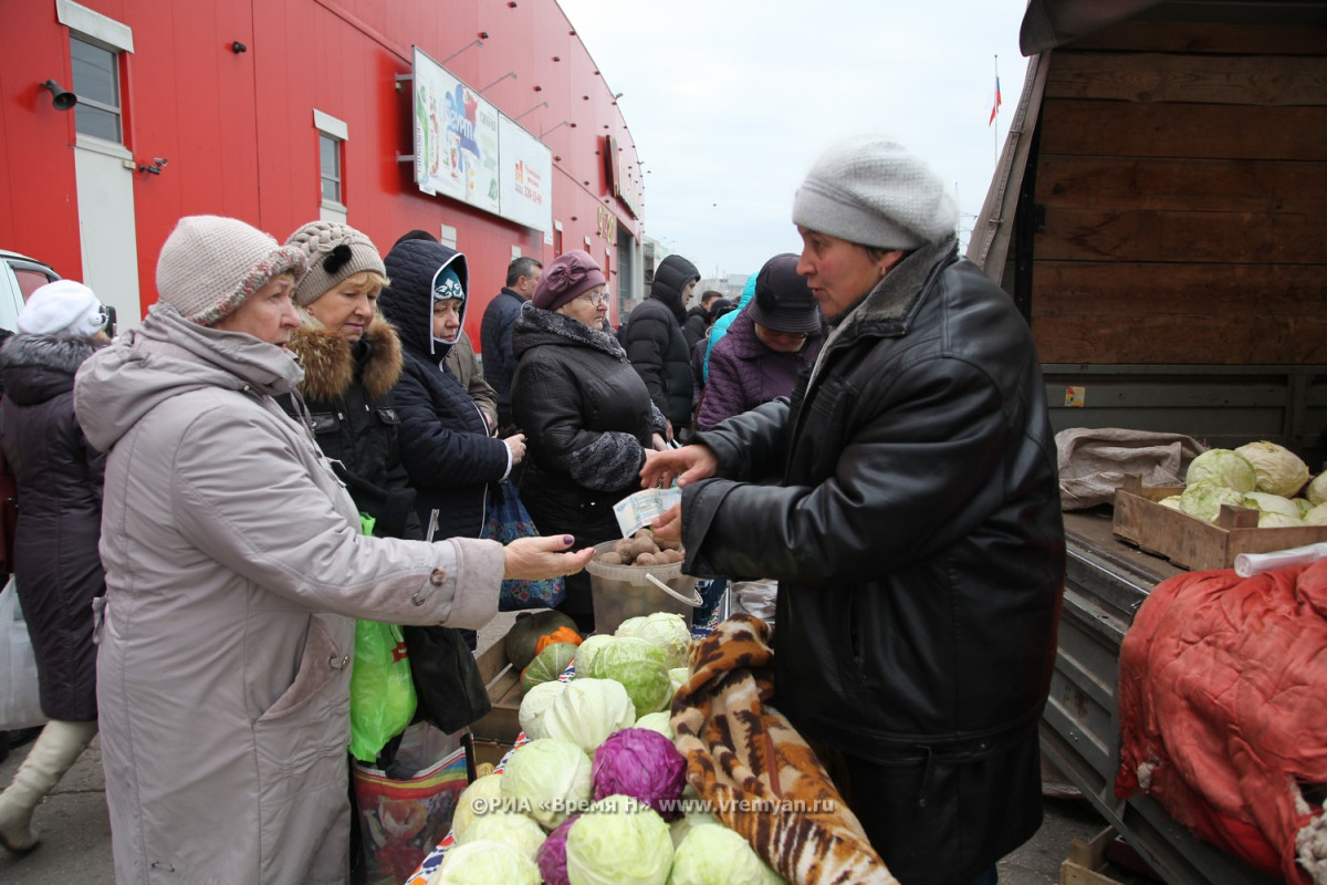 Картофель, морковь и лук значительнее всего подешевели в Нижнем Новгороде