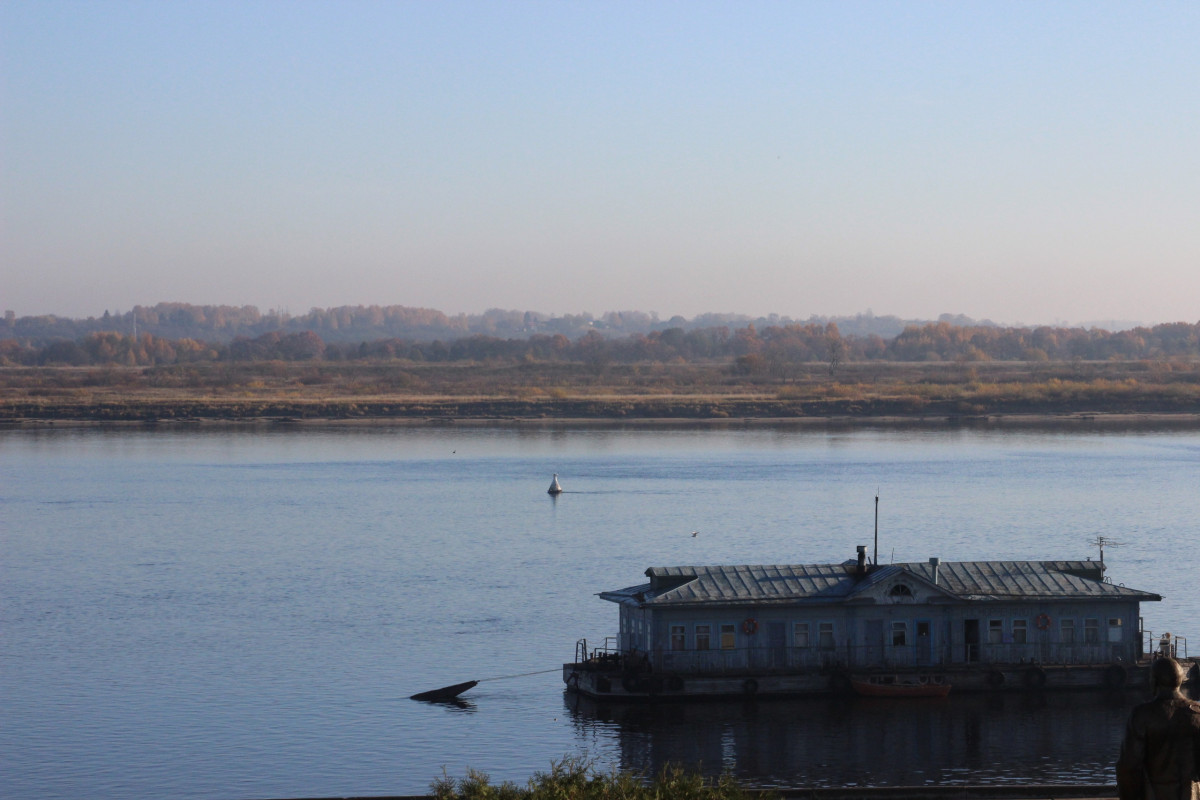 Теплоход «Окский-48» столкнулся с судном «Волжский-516» на Волге в Балахнинском районе
