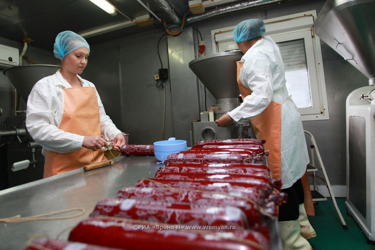 Никитин: 3,3 млрд рублей составил рост производства пищевой продукции региона за девять месяцев