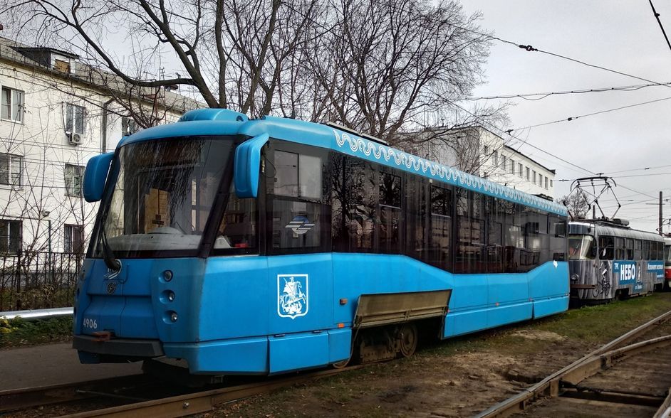 Новые трамваи из Москвы доставили в Нижний Новгород