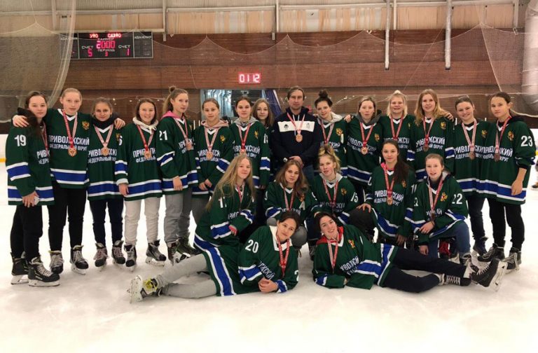 Женская хоккейная сборная ПФО заняла III место на первенстве округов