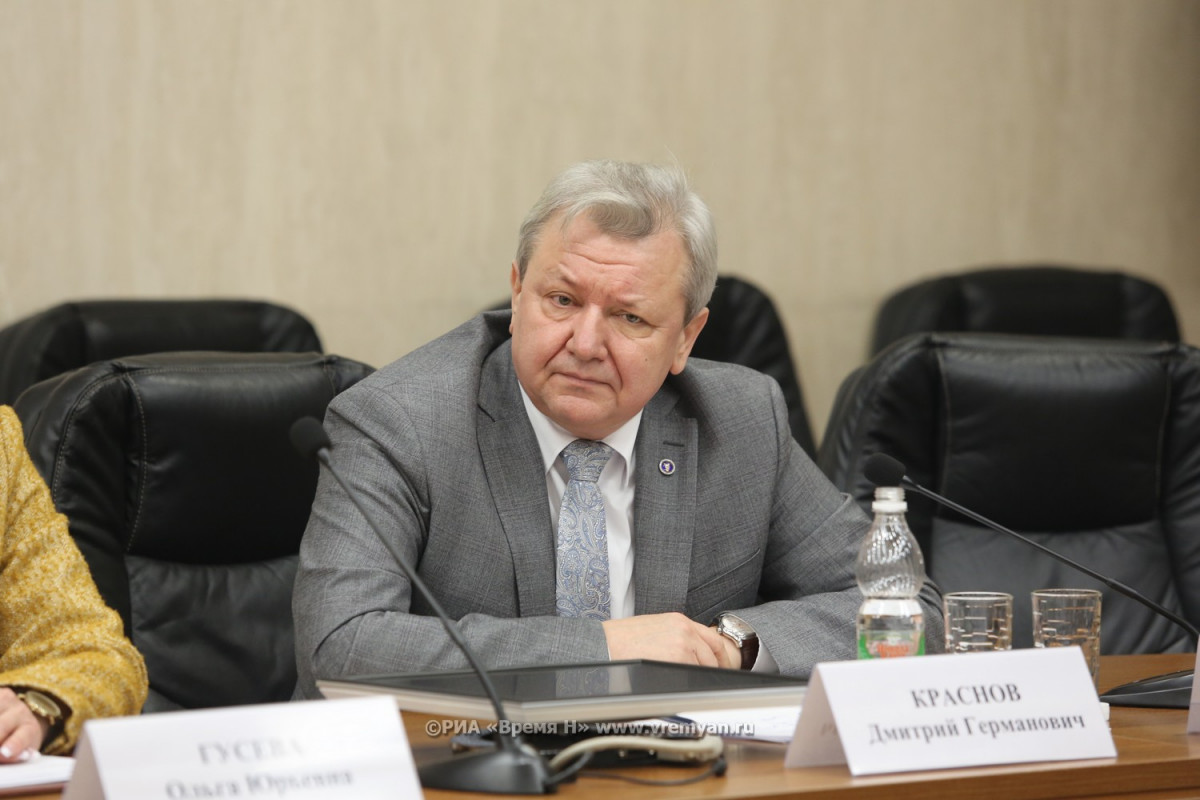 Дмитрий Краснов сложил полномочия депутата Думы Нижнего Новгорода