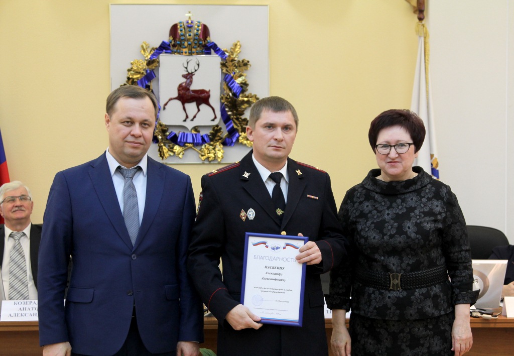 Двое нижегородских полицейских поощрены Уполномоченным по правам человека в России