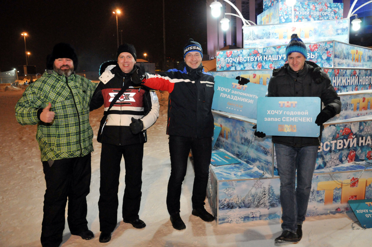 Глеб Никитин посетил развлекательную площадку «Зимняя сказка» у стадиона «Нижний Новгород»