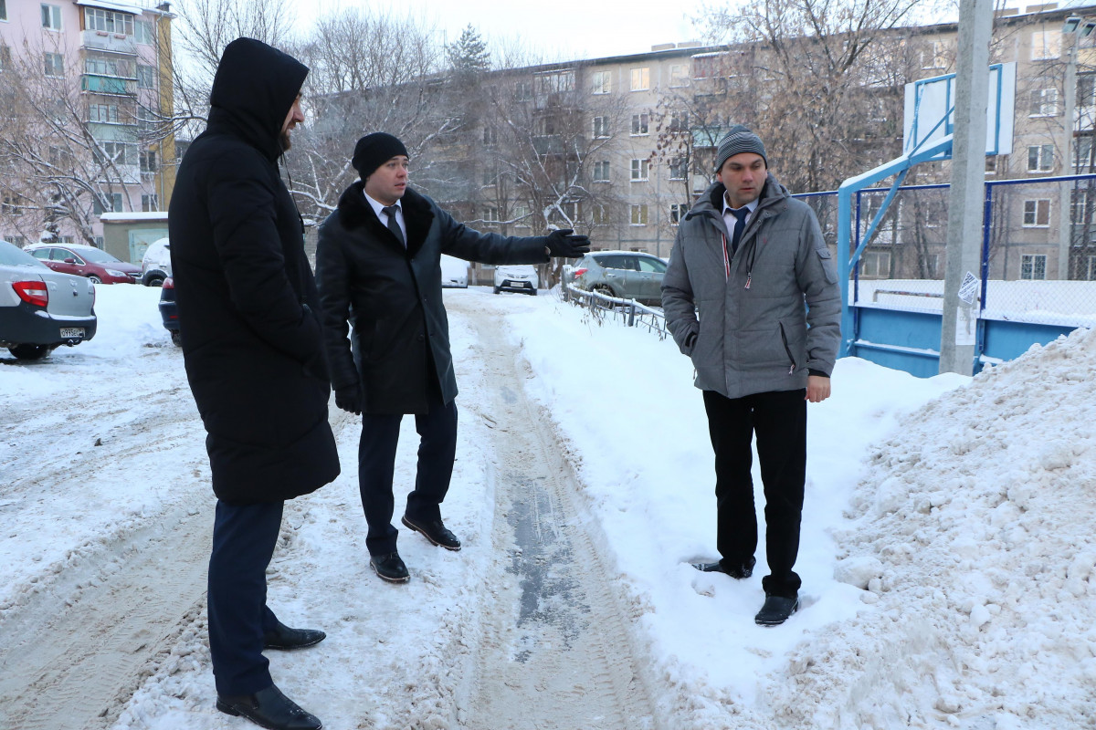 «Снежный фронт» развернули активисты ОНФ на дорогах Нижнего Новгорода