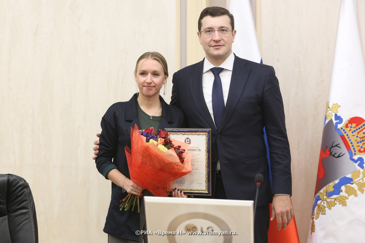 Глеб Никитин вручил награды представителями нижегородских СМИ