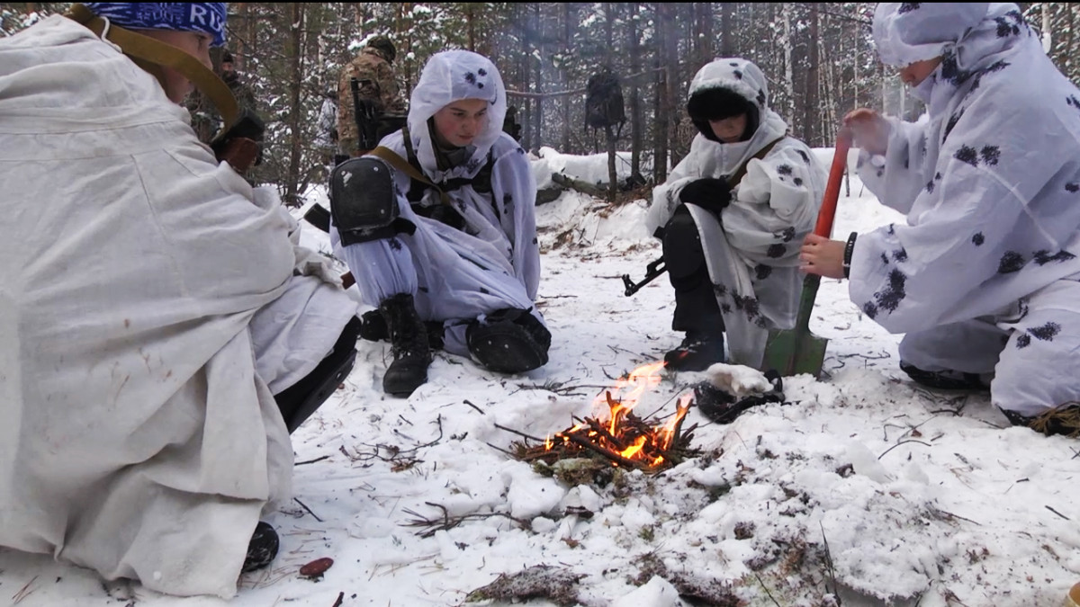 Зимний сбор военно-патриотических объединений «Вьюга» прошел в Нижегородской области