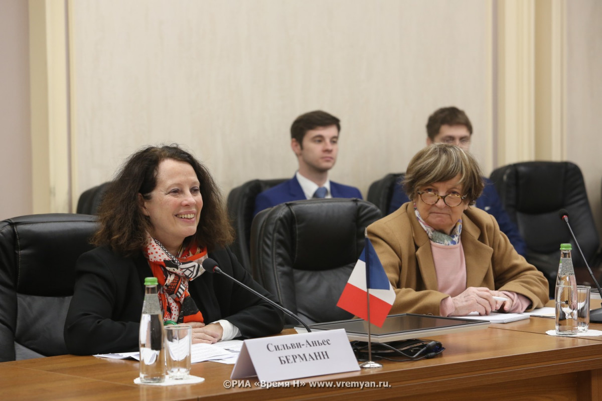 Берманн: Франция расширит сотрудничество с Нижегородской областью в сферах промышленности, образования и туризма