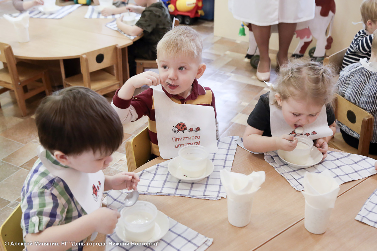 Продукцию молочной кухни начали поставлять в детсады Нижнего Новгорода
