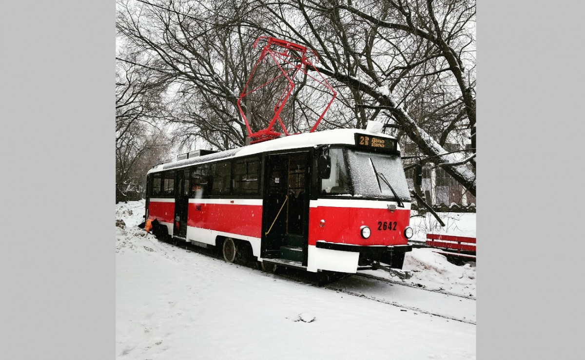Трамвайный вагон модели Татра Т-3 вышел на городские маршруты Нижнего Новгорода