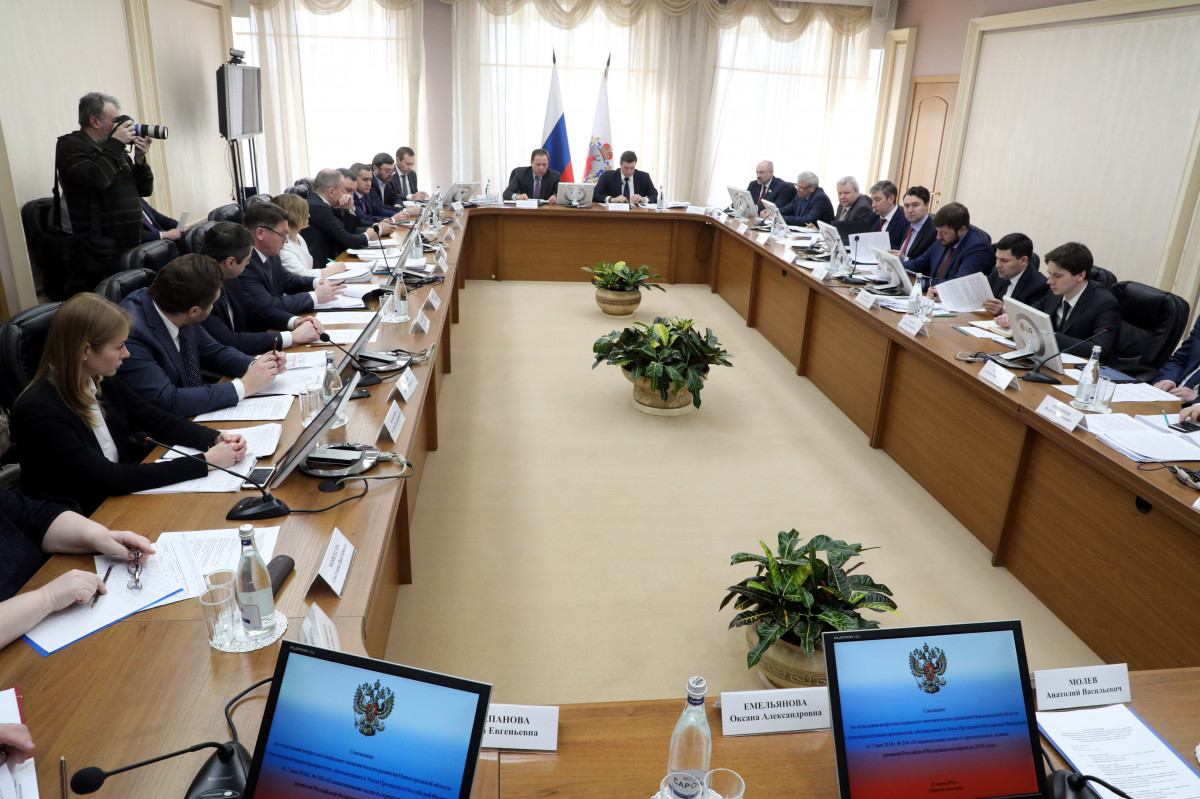 Реализацию нацпроектов на территории Нижегородской области обсудили в Кремле