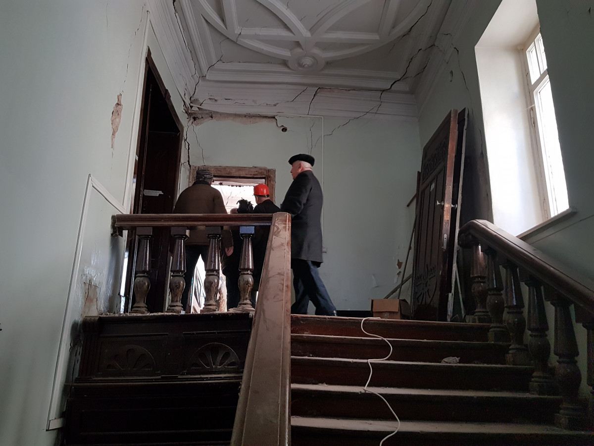 Реставрация «шахматного дома» началась в Нижнем Новгороде