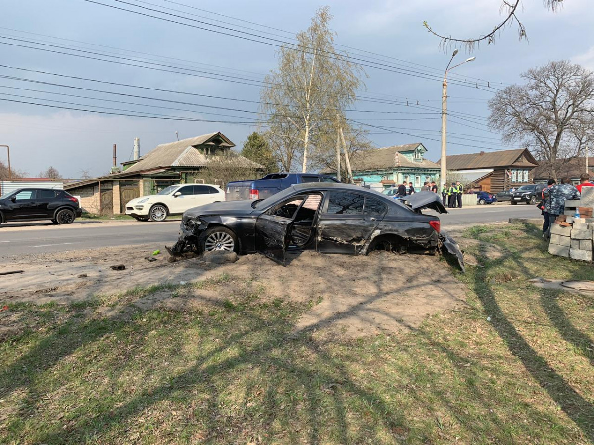 ДТП на улице Землячки: автомобиль получил серьезные механические повреждения