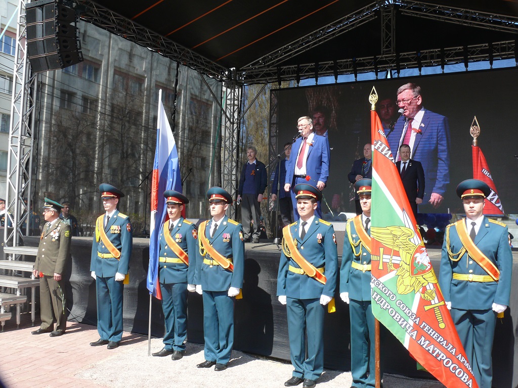 Появились фотографии с открытия памятника пограничникам в Нижнем Новгороде