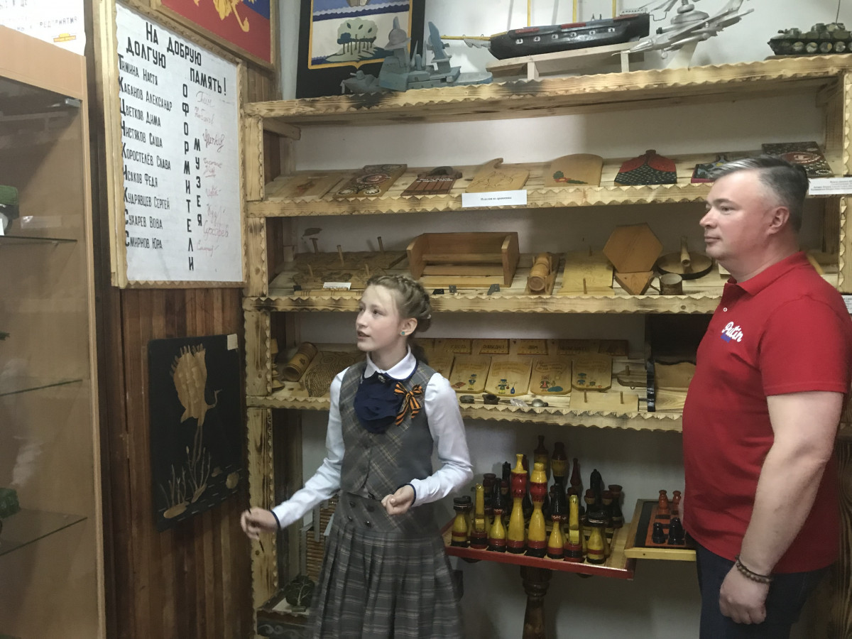 Кавинов: школьный музей в Ветлужском районе стал лауреатом Всероссийского конкурса
