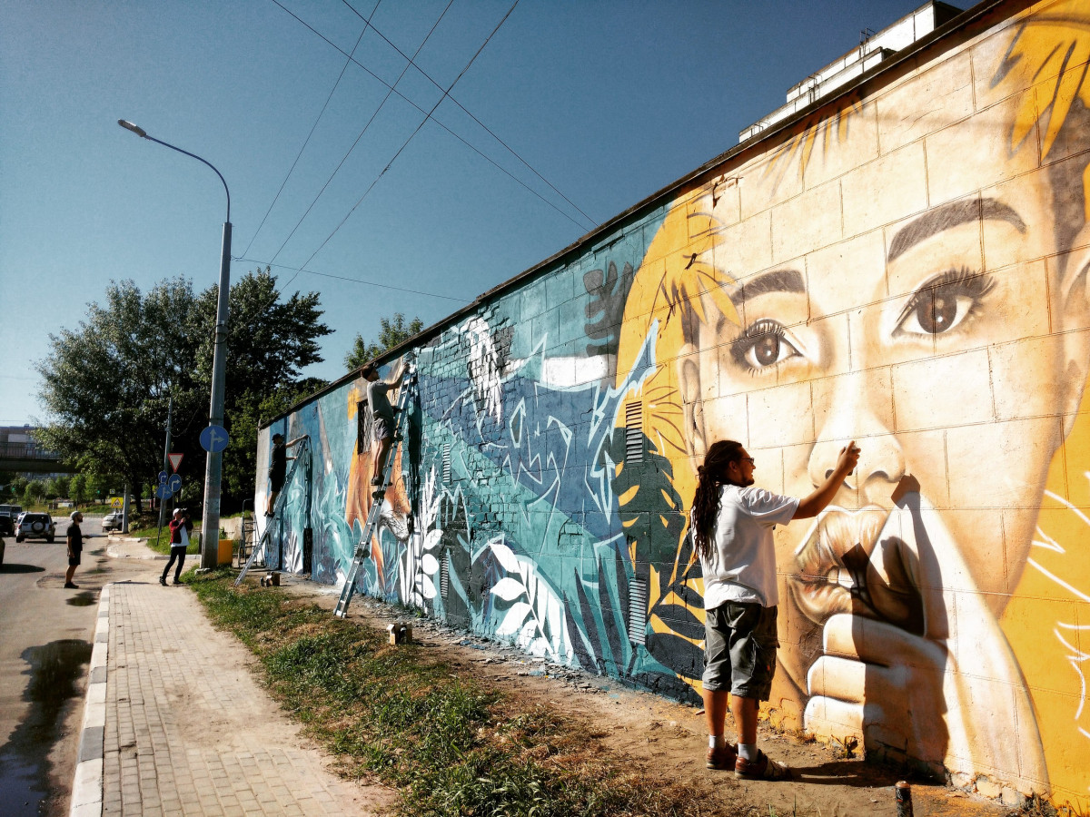 Стена «Красного Сормова» станет галереей уличного искусства