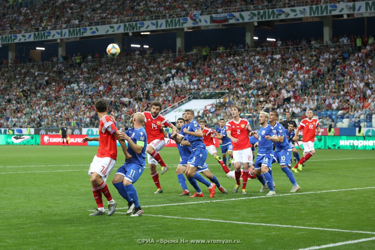 Сборная России обыграла Кипр в матче отборочного турнира Евро-2020