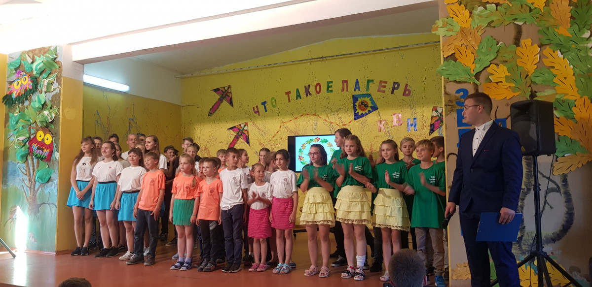 Проект «Дети. Лето. КВН» стартовал в семи детских лагерях Нижегородской области