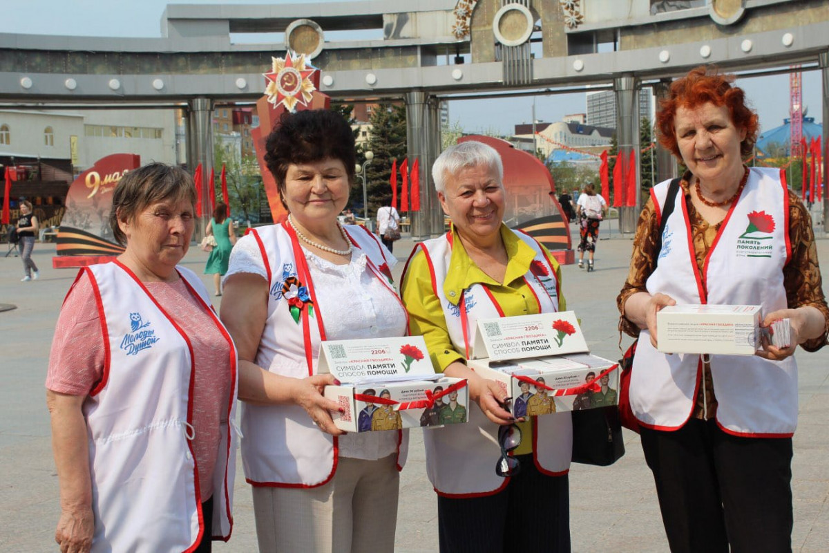 Добровольцы из Нижнего Новгорода помогли собрать около миллиона рублей в рамках акции «Красная гвоздика»
