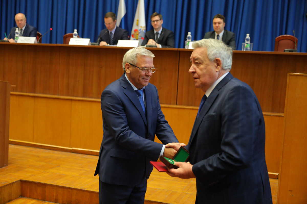 Главу Богородского района наградили орденом «За гражданскую доблесть и честь»