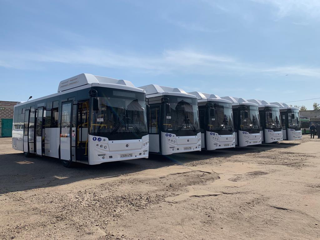 Автопарк Арзамаса пополнился шестью новыми автобусами