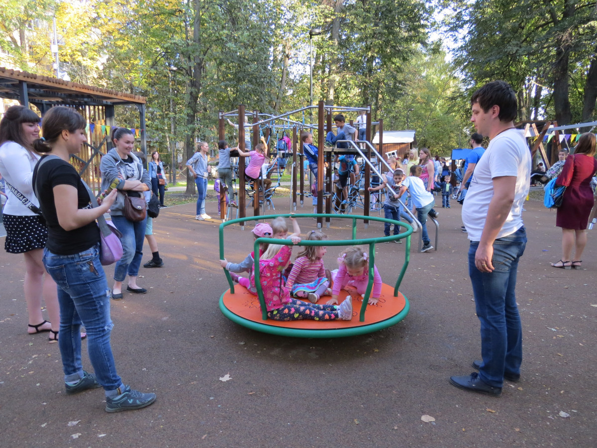 Сквер на Прыгунова открыли для нижегородцев