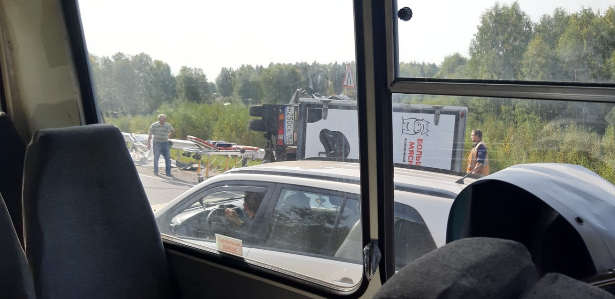 Мужчина погиб в ДТП с грузовиками под Нижним Новгородом