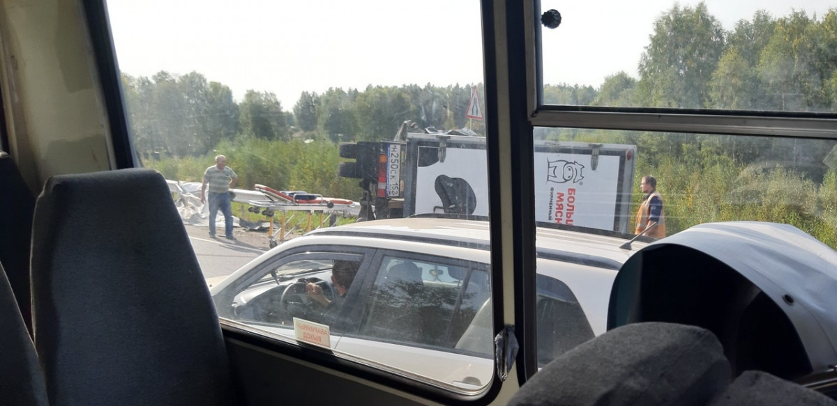 Мужчина погиб в ДТП с грузовиками под Нижним Новгородом