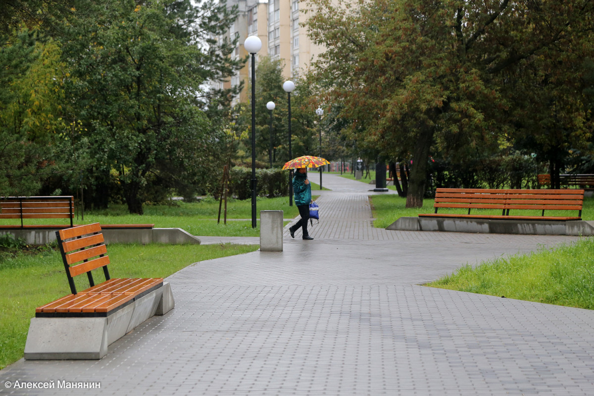 Обновленный сквер Грабина открыли в Московском районе