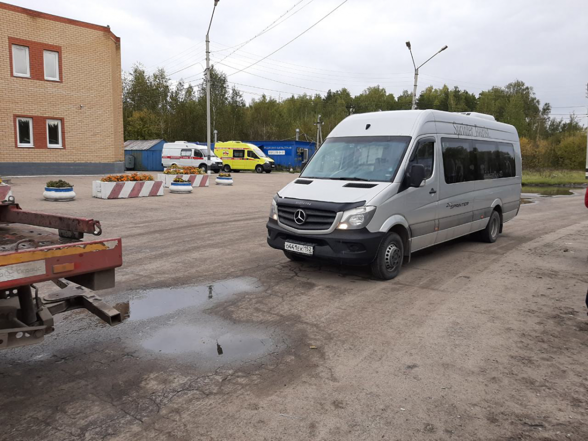 В Нижегородской области арестован автобус нелегального перевозчика