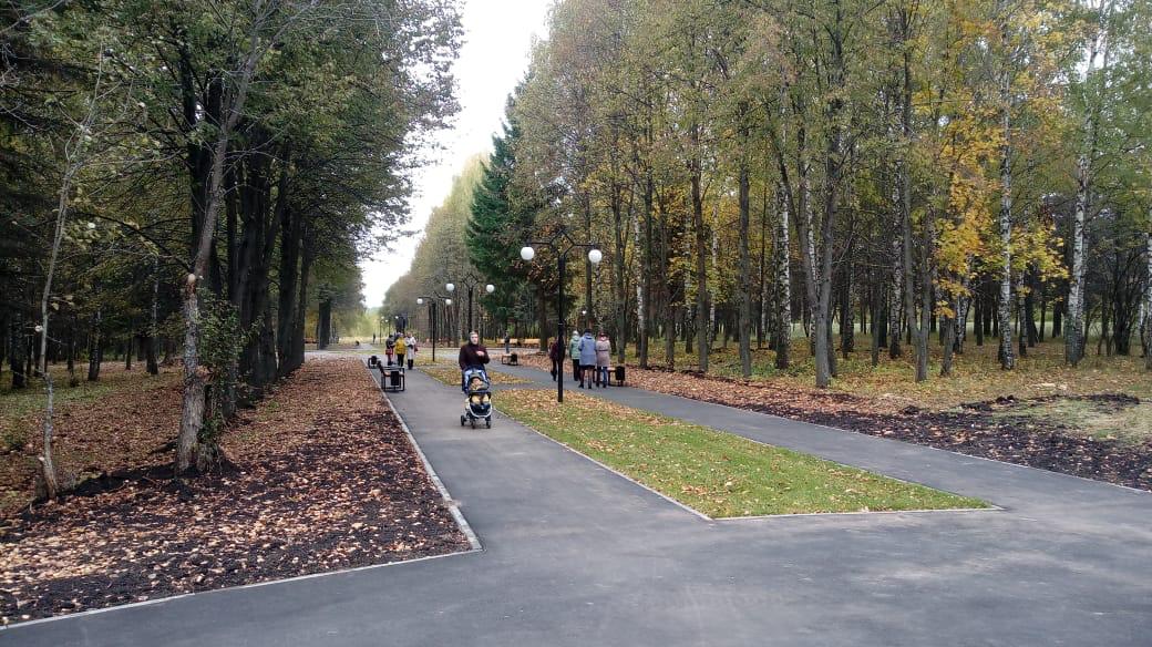 «Парк Победы» открыли после реконструкции в Большом Мурашкине