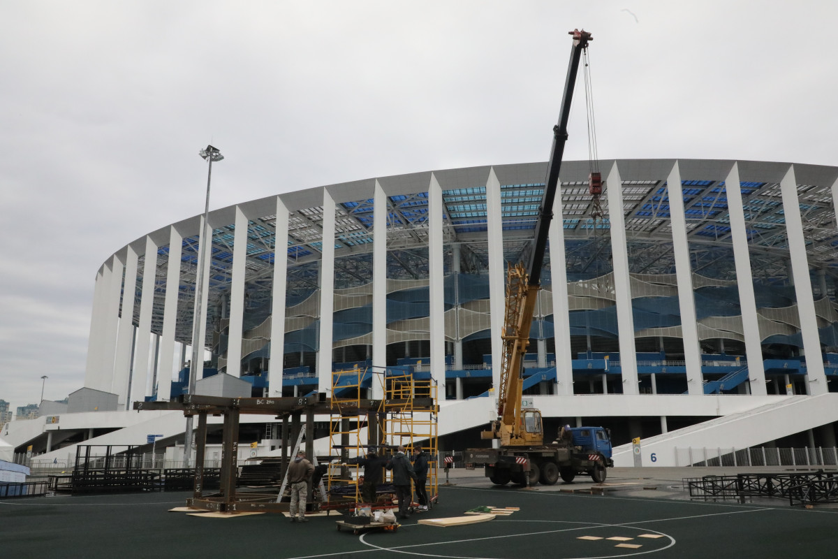 Стадион «Нижний Новгород» готовится принять форум «Россия — спортивная держава»