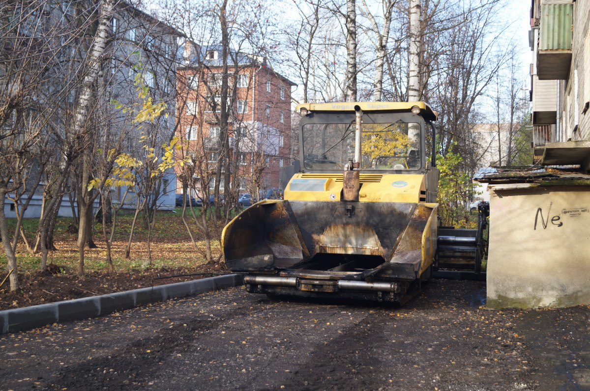 Благоустройство дворов по программе ФКГС в Приокском районе завершат на этой неделе