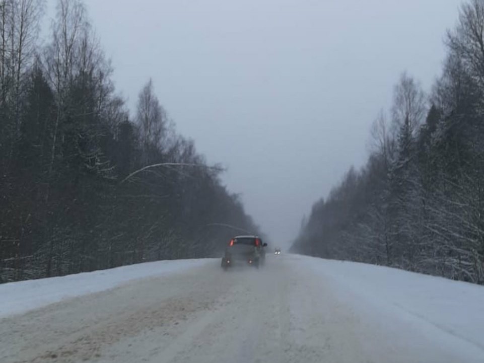 Трассы в Шахунье и Ковернине заносит снегом