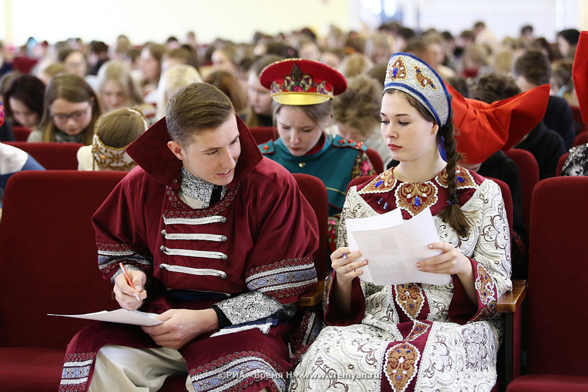 «Большой этнографический диктант» прошел в Нижнем Новгороде