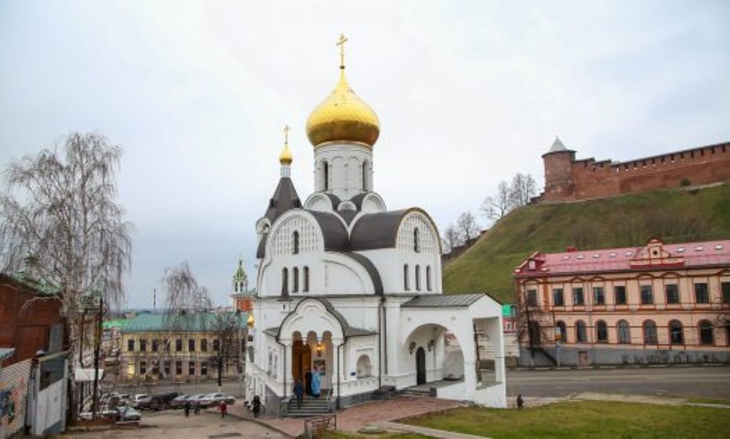 Митрополит Георгий совершил Божественную литургию в Казанском храме Нижнего Новгорода