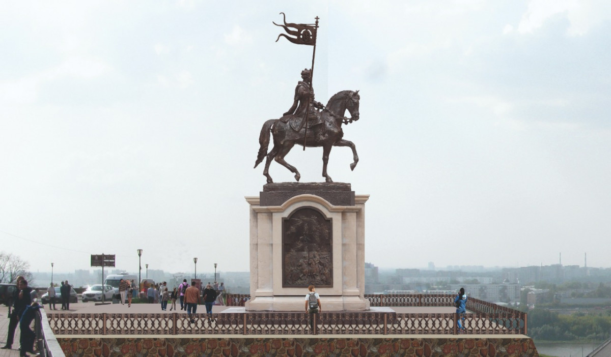 Александр Невский на коне может появиться в столице Приволжья