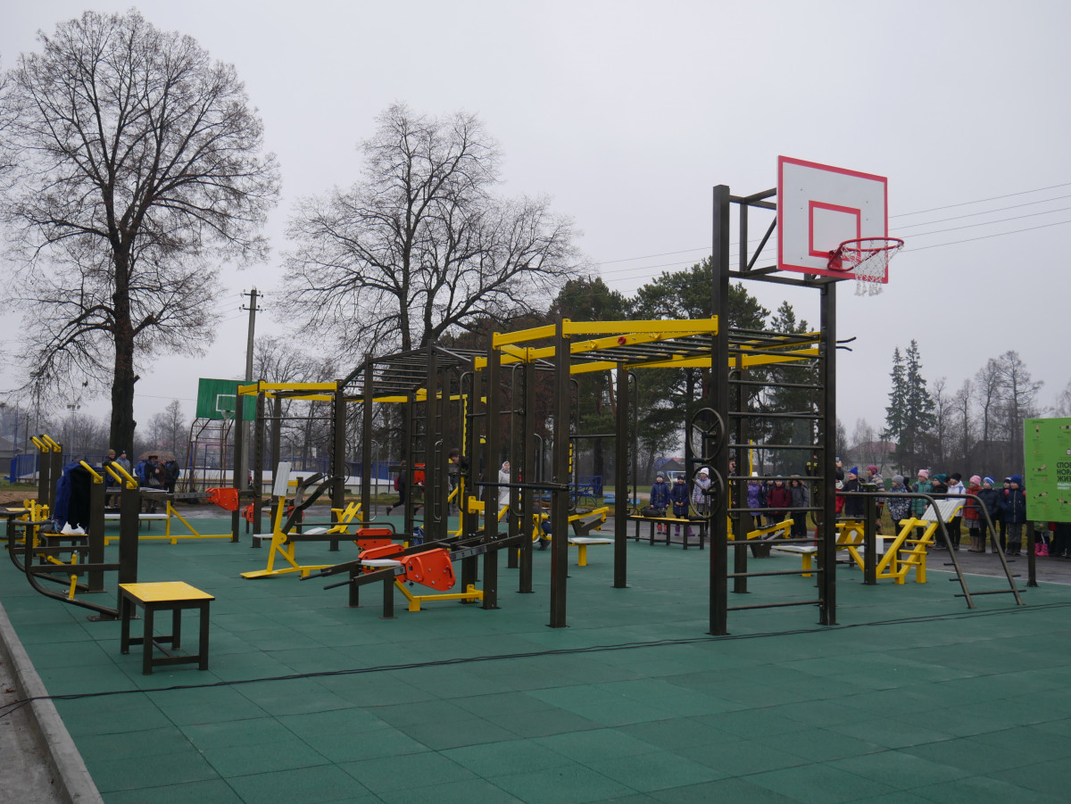 В Ветлуге открылась воркаут-площадка в рамках проекта «Спорт — норма жизни»