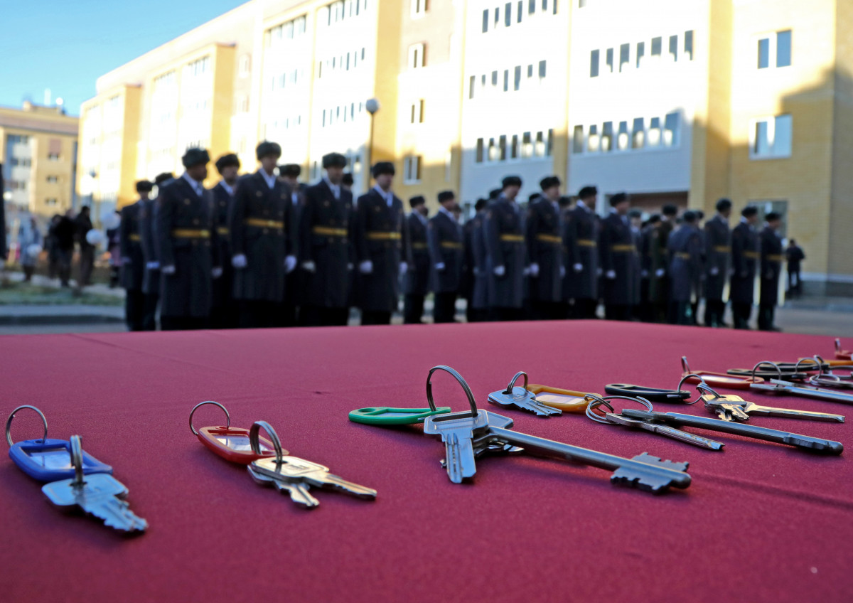 Ключи от новых квартир вручили военнослужащим в Сарове