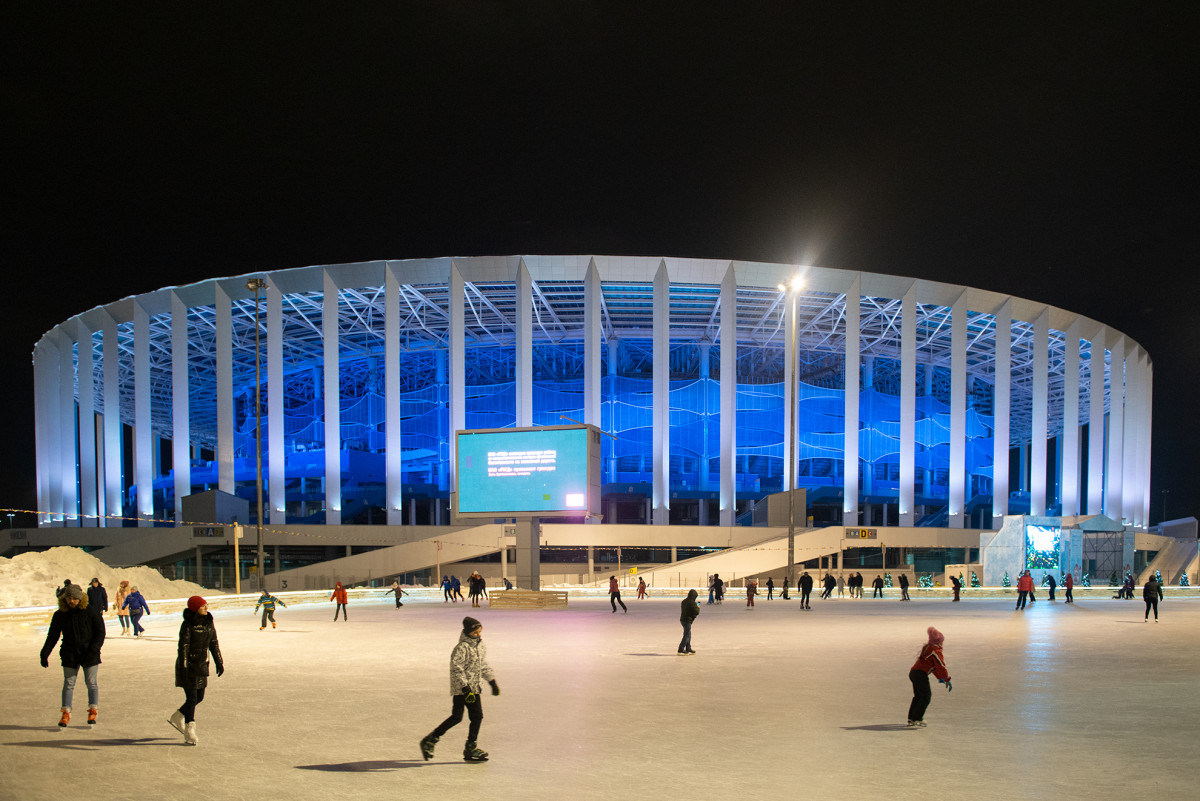 Зимняя площадка «Спорт Порта» в Нижнем Новгороде с 17 декабря