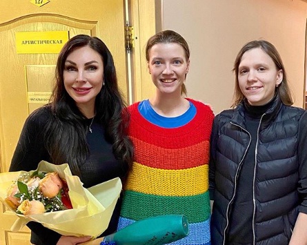 Наталье Бочкаревой подарили булаву в Нижнем Новгороде