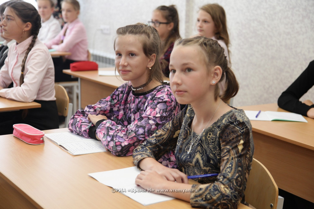 Почти 40 млн рублей выделено на проектs «Цифровая образовательная среда» и «Современная школа» в Нижнем Новгороде