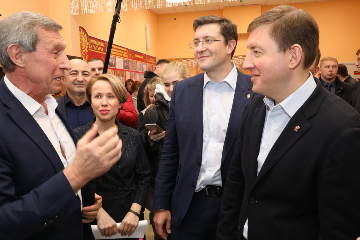 Андрей Турчак и Глеб Никитин ознакомились с работой нового Дома культуры в селе Водоватово
