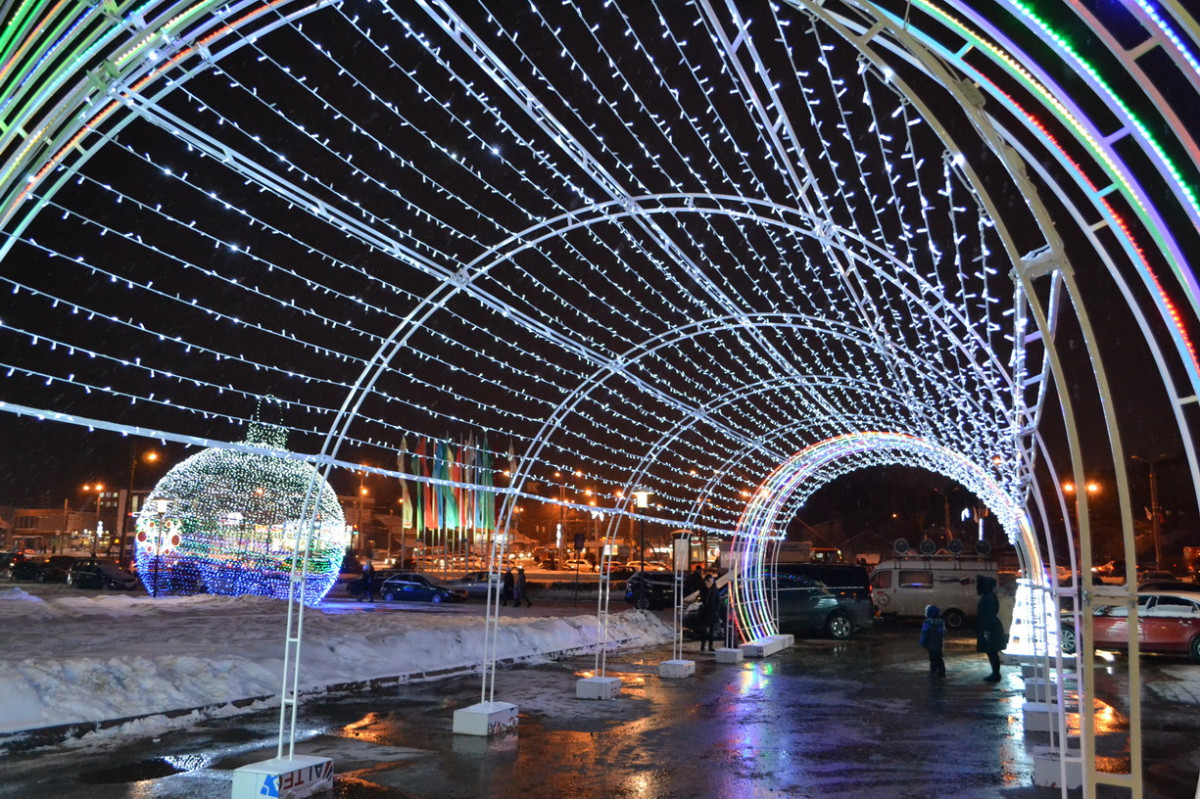 Световой фонтан откроют на Советской площади Нижнего Новгорода в преддверии Нового года