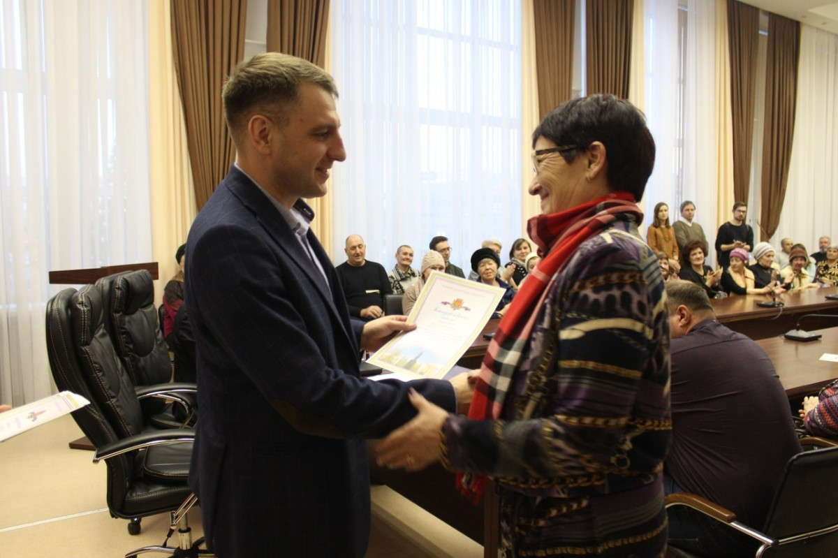 Работникам МБУ «Город» вручены благодарственные письма главы Дзержинска